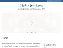 Tablet Screenshot of mcivorwoodworks.com